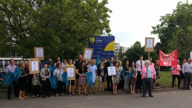 Castle School strike