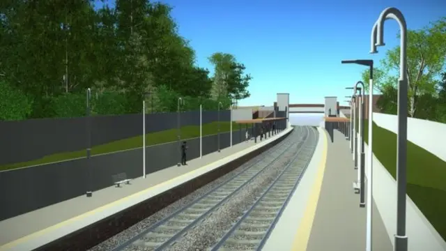 Design for Hazelwell station