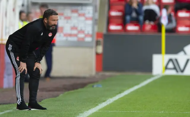 Aberdeen manager Derek McInnes