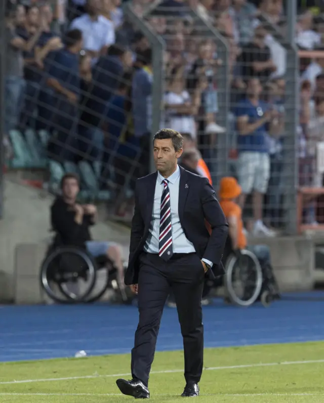 Former Rangers manager Pedro Caixinha