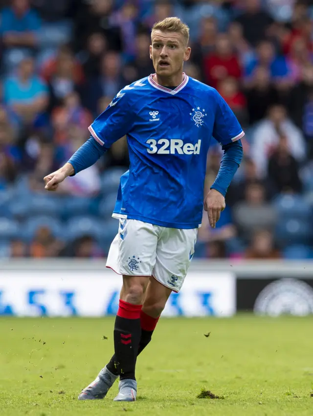 Rangers midfielder Steven Davis