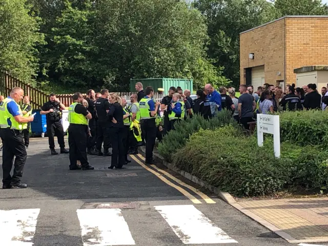 Residents at Chapel-en-le-Frith High School