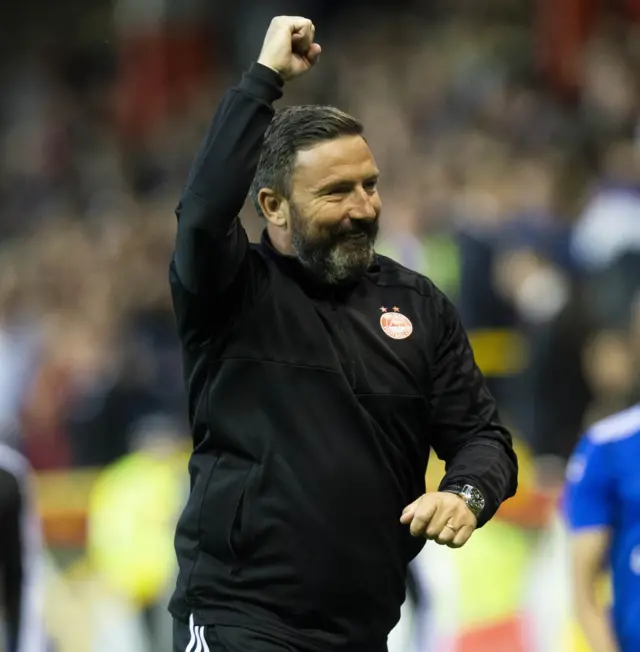 Aberdeen manager Derek McInnes