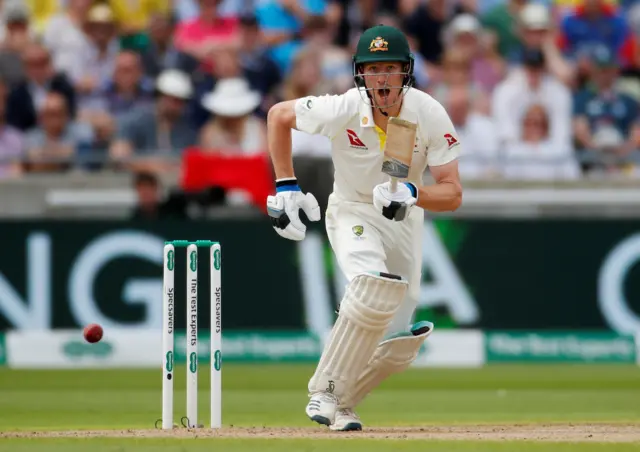 Cameron Bancroft in action