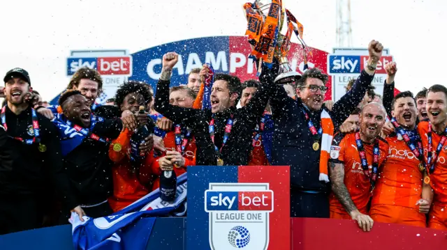 Luton win League One