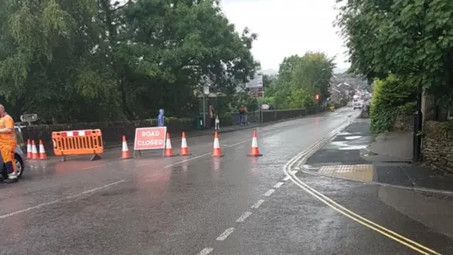 Road closures in New Mills