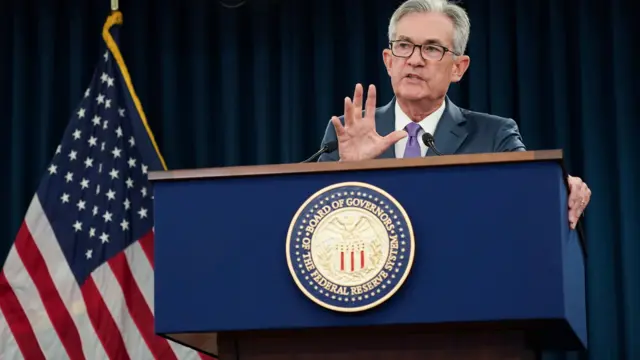 US Fed chairman Jerome Powell