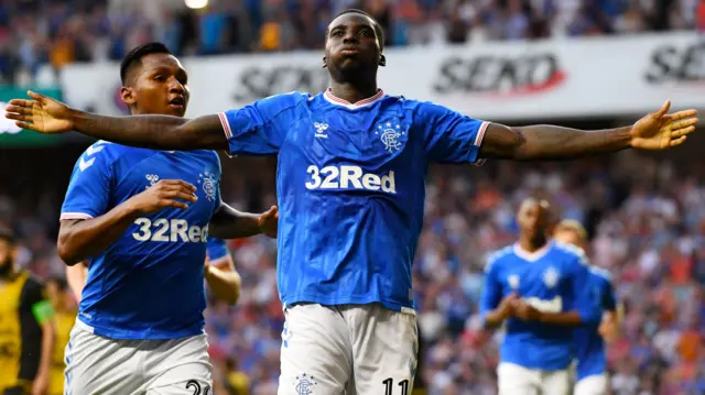 Rangers midfielder Sheyi Ojo