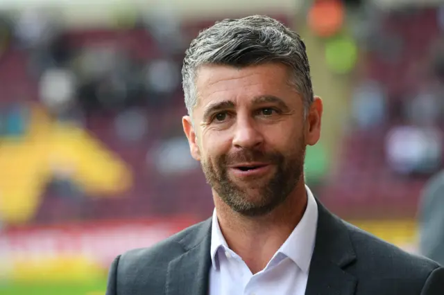 Motherwell manager Stephen Robinson