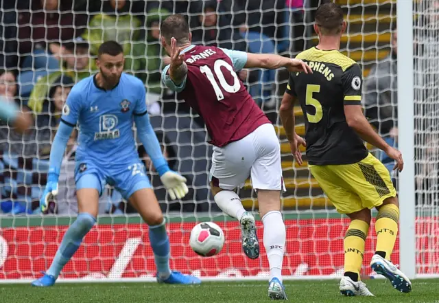 Ashley Barnes opens the scoring