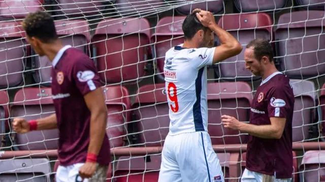 Brian Graham missed a late penalty for Ross County