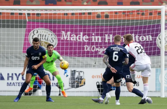 Lewis Smith fires Accies in front