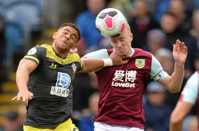 Che Adams and Ben Mee