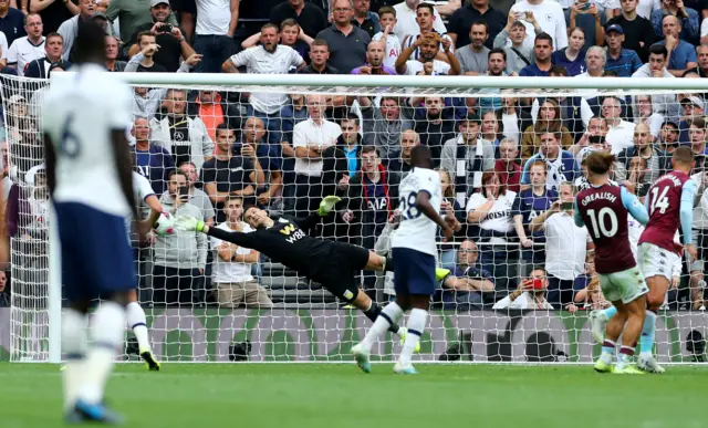 Tom Heaton saves at full stretch