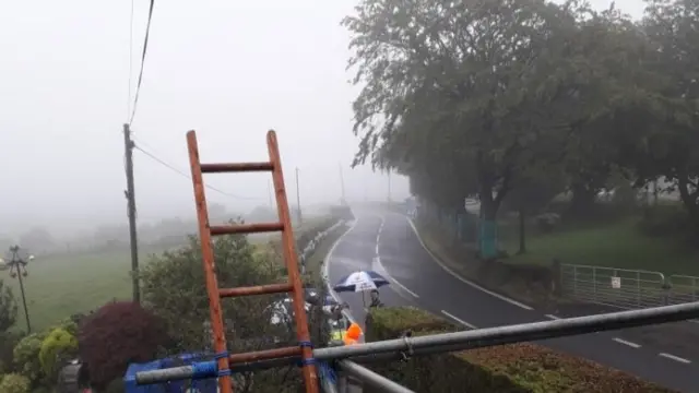 Rain at the Ulster Grand Prix