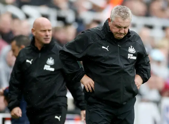 Newcastle United manager Steve Bruce