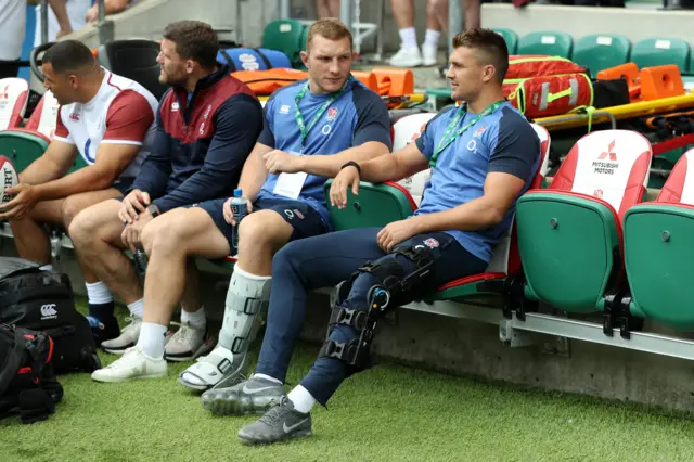 Sam Underhill and Henry Slade