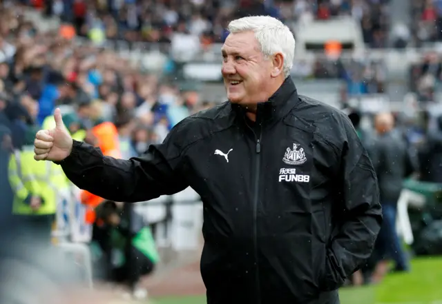 Newcastle United manager Steve Bruce