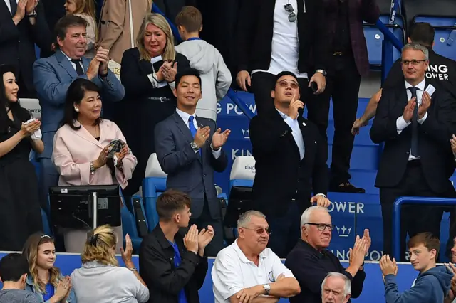 Leicester City's chairman Aiyawatt Srivaddhanaprabha