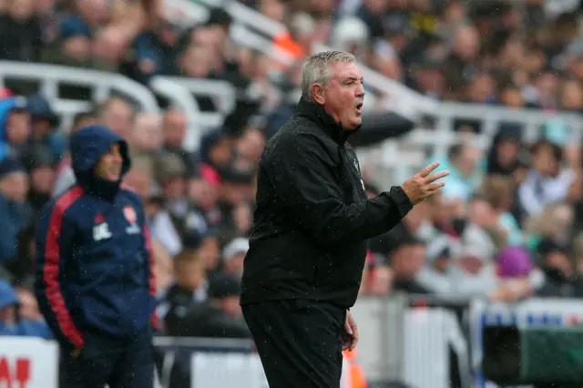 Newcastle United manager Steve Bruce