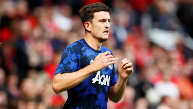 Manchester United's Harry Maguire