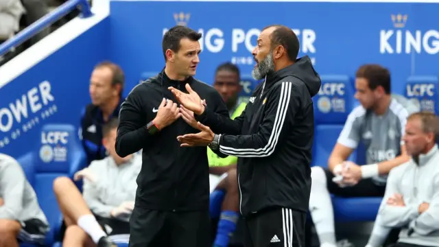 Wolverhampton Wanderers manager Nuno Espirito Santo