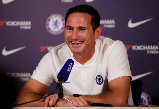 Chelsea manager Frank Lampard