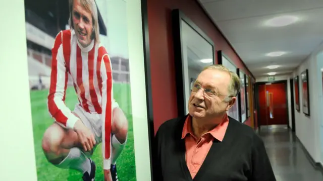 Jimmy Greenhoff at Stoke City`