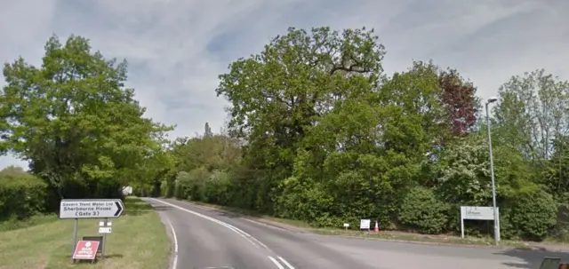 the Severn Trent Water Plant, close to the junction of St Martins Road and the B4115, to the south of Coventry