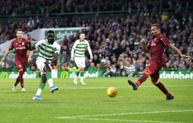 Odsonne Edouard scores