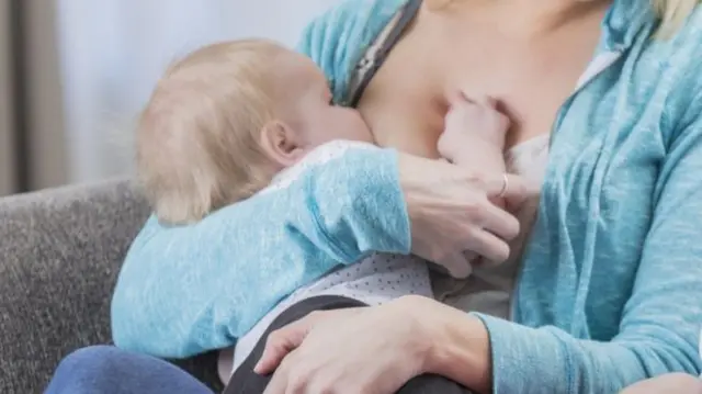 breastfeeding mother