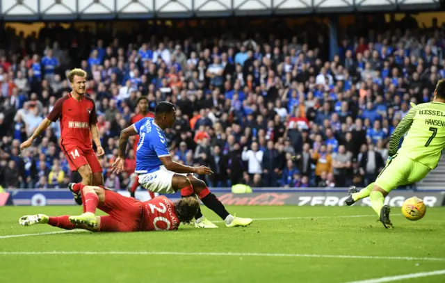 Alfredo Morelos goal