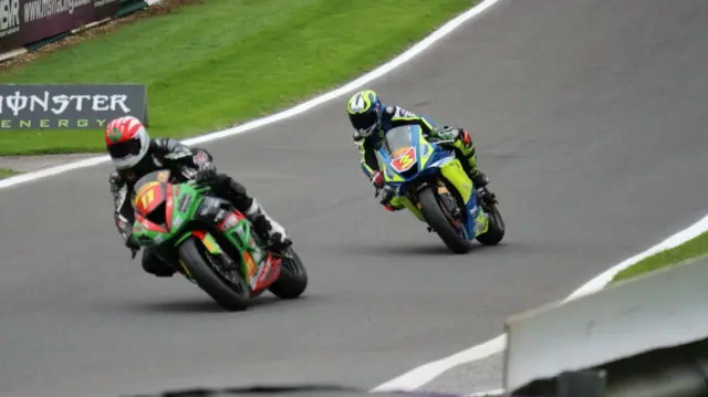 Bikes at Cadwell Park