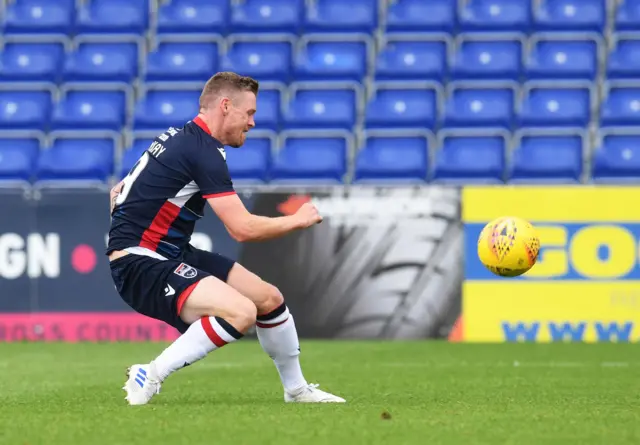 Billy Mckay has scored four goals in three group games for County