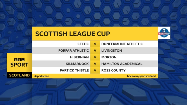 League Cup fixtures