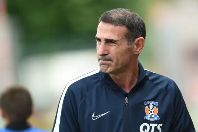 Kilmarnock manager Angelo Alessio