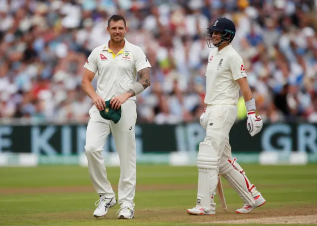 James Pattinson and Joe Root