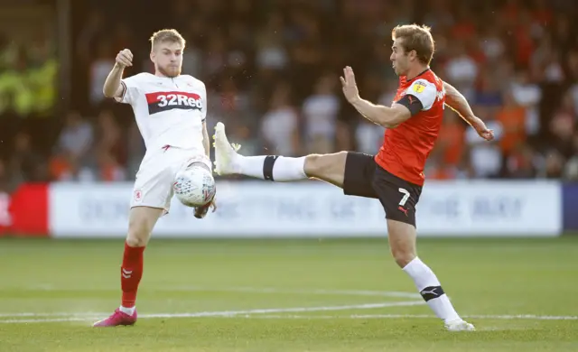 Luton v Middlesbrough