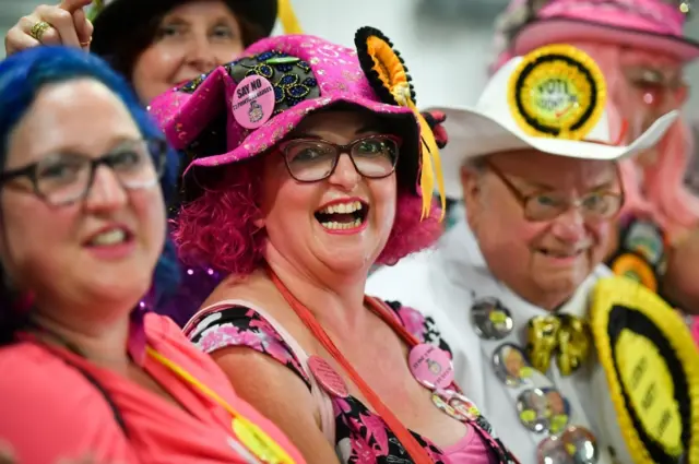 Monster Raving Loony candidate Lady Lily the Pink