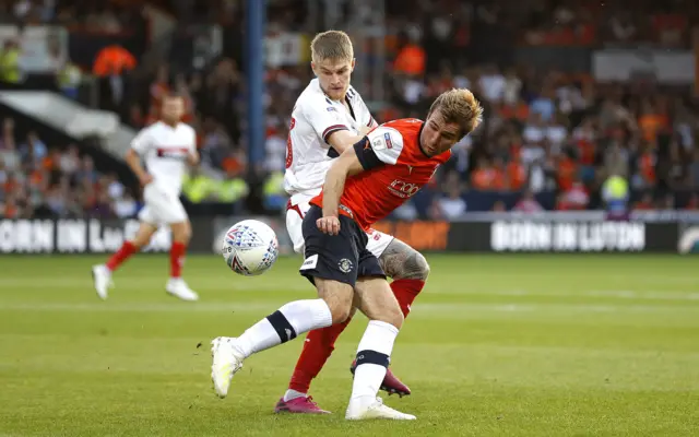 Luton v Middlesbrough