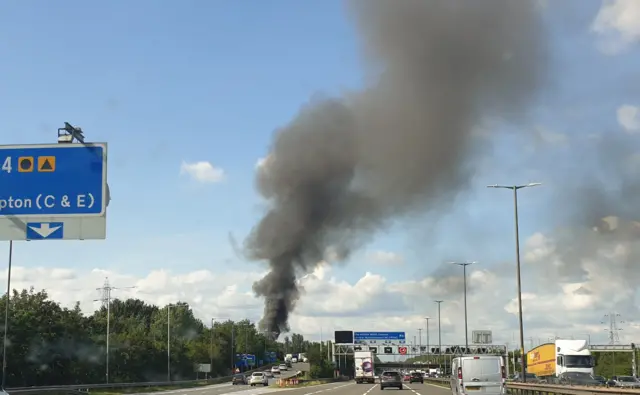 Smoke on M6