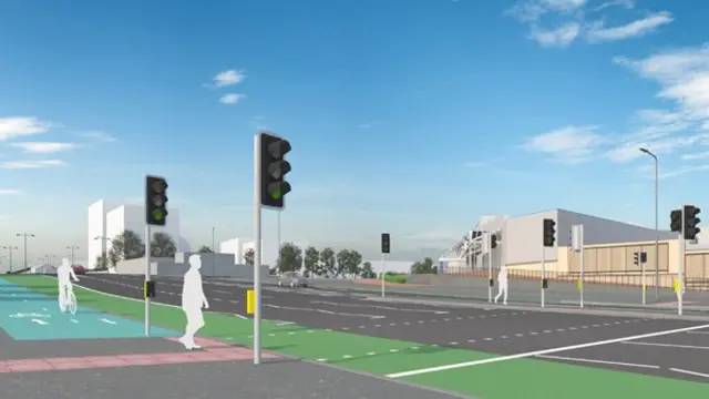 Perry Barr road designs