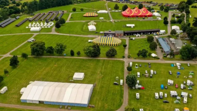 Festival site