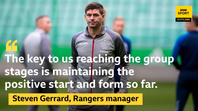 Steven Gerrard quote on maintaining their positive start to their campaign