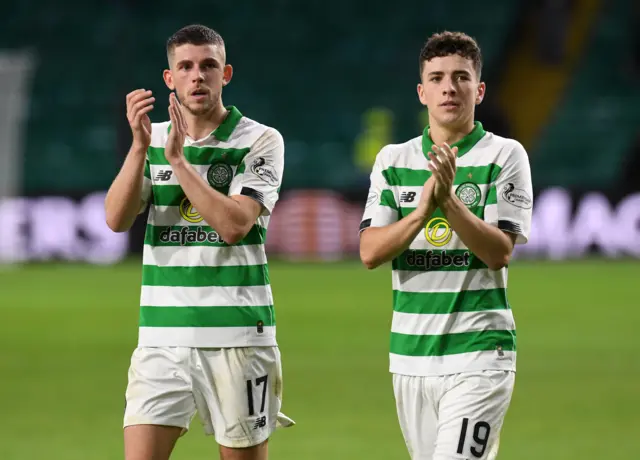 Ryan Christie and Mikey Johnston