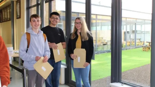 Happy faces at The Chase School, Malvern