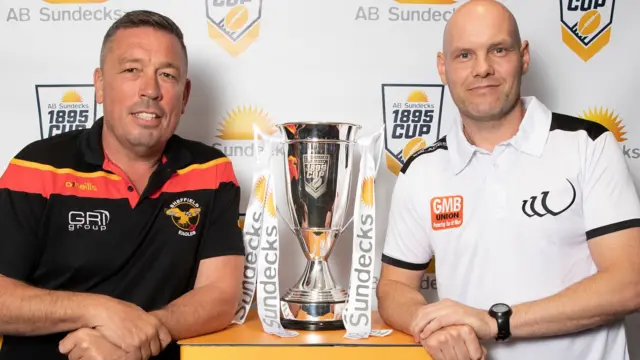 Mark Aston and Kieron Purtill