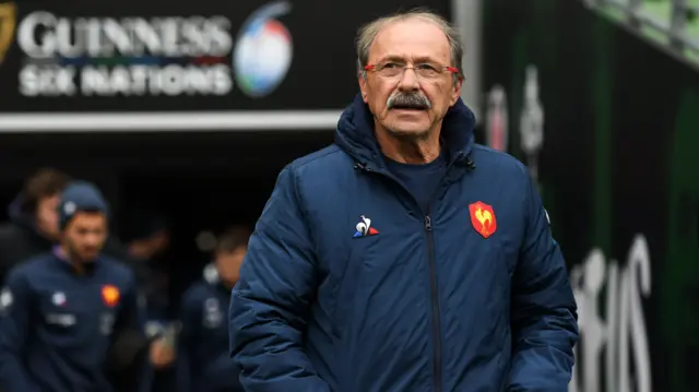 France head coach Jacques Brunel