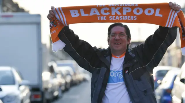 Blackpool supporter