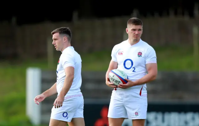 George Ford and Owen Farrell